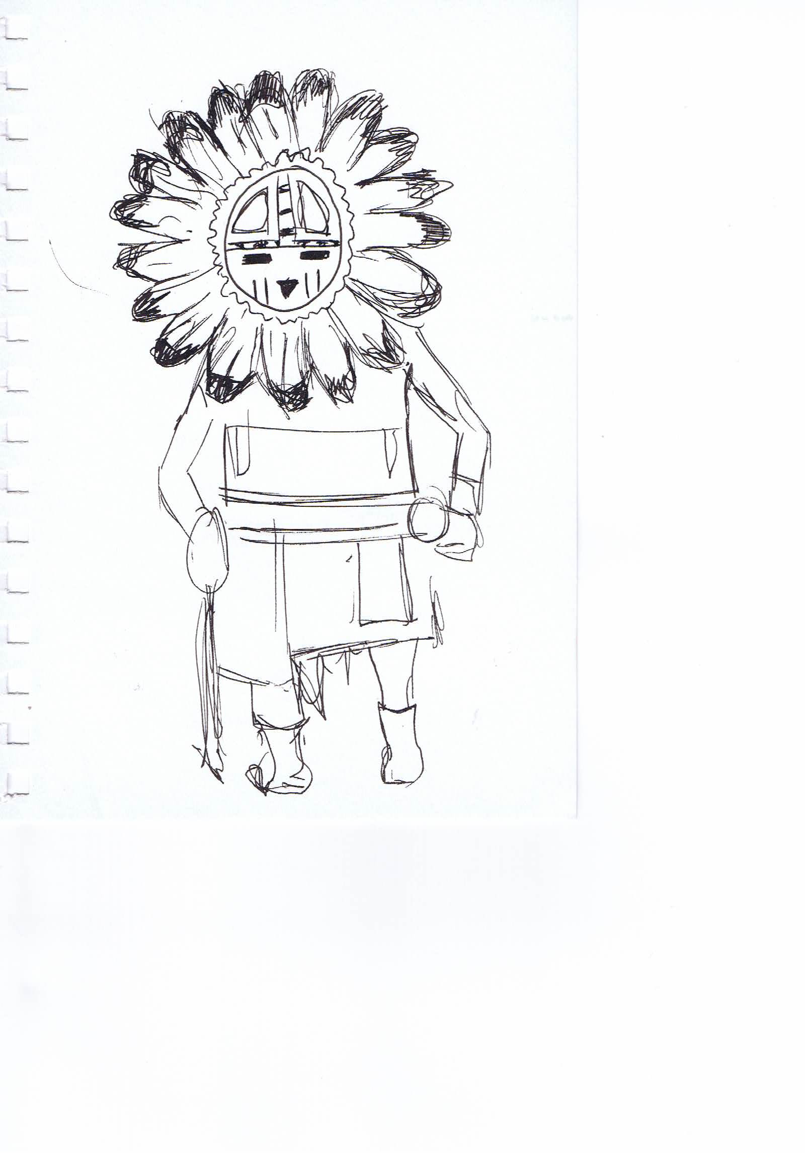 kachina coloring pages - photo #23
